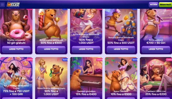 spinbara promotions page